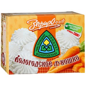 Зефир Вологодское лукошко с морковью, 240 гр